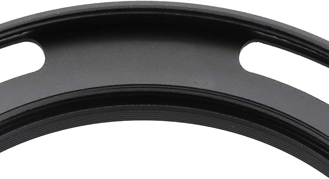 72mm Hollow Lens Hood 72mm Screw in Curved Vented Lens Hood 72mm Metal Lens Hood for 72mm Lens Hood Wide(Black)