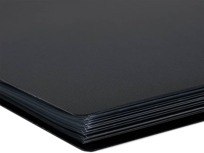 Picturesque Pro Presentation Refill Book 24x36 - Art Portfolio Folder for Artwork, Archival Storage Solution, Strong Spiral Bound Format w/ 20 Crystal Clear Pages and Acid-Free Divider Sheets