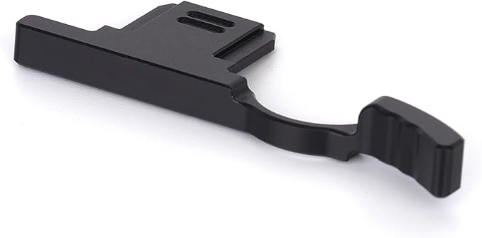 RX1R III Metal Thumb UP Grip for Sony RX1RIII RX1R3 RX1RM3 Digital Camera, Hot Shoe Full-Coverage Thumb Rest Support Holder, Not Affect The Use of Camera Buttons, Dial (Black)