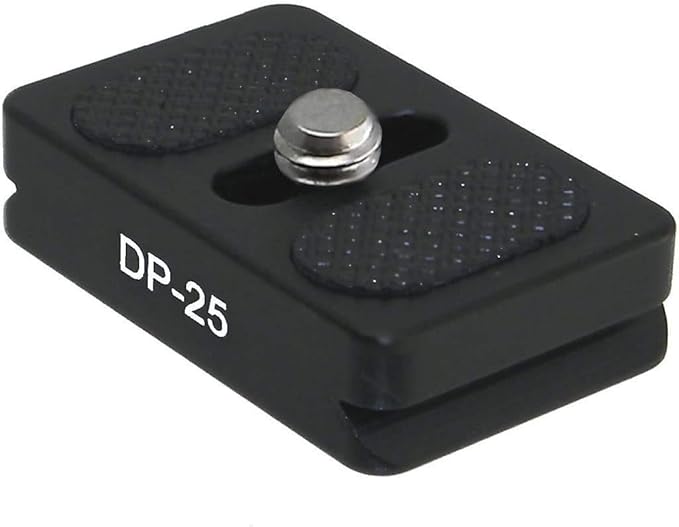 Desmond P-25 25mm QR Lens / Camera Body Plate Arca Compatible & D-Ring P25 DP-25