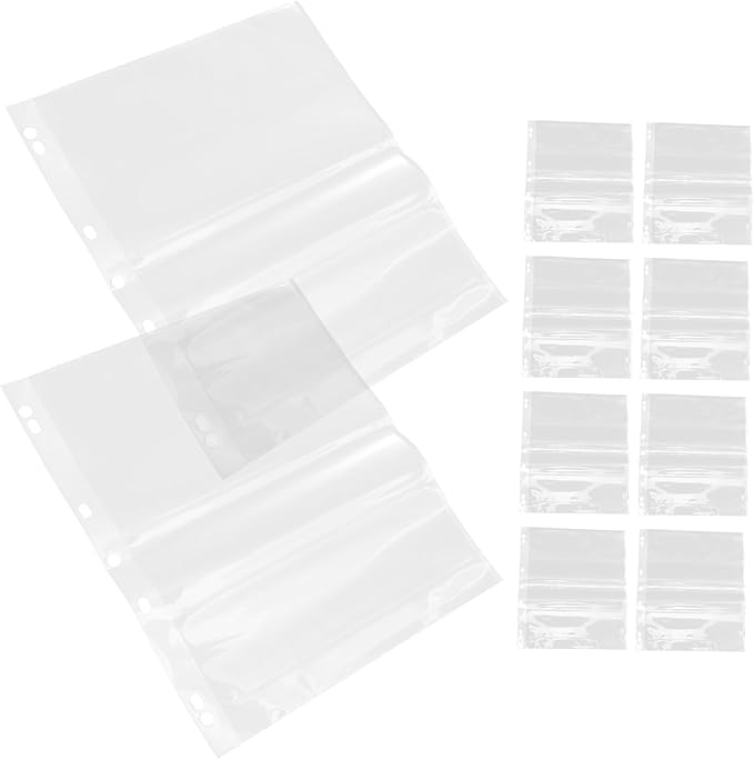 Homoyoyo Organize Your Negatives 10pcs Archival Storage Sheets Waterproof Document Pouches Photo Accessories