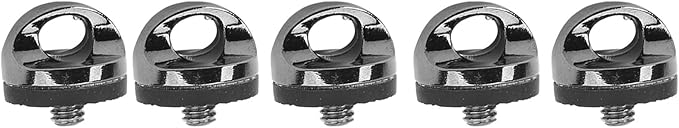 D Ring Camera Screws, 5pcs UNC 1/4 20 Thread Camera Neck Strap Screw Holder Quick Release Plate Mounting Screw 20mm Head Diameter