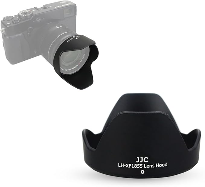 JJC Bayonet Dedicated Lens Hood for Fuji Fujifilm Fujinon XF 18-55mm F2.8-4 R LM OIS & XF 14mm F2.8 R Lenses
