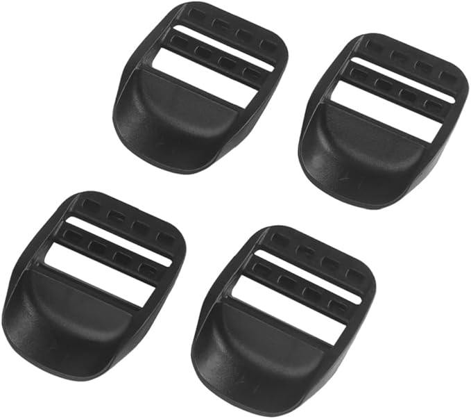 1 Inch Ladder Lock Buckles, Set of 8, Tactical Belts and Webbing Straps Replacement