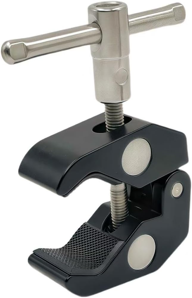 11" Articulating Magic Arm with Super Clamp, 1/4" & 3/8" Thread Screws, 360° Dual Ball Heads, Friction Power Arm Suitable for Monitor, DSLR, Microphone, GoPro, SmallRig, LED Light, Action Cameras