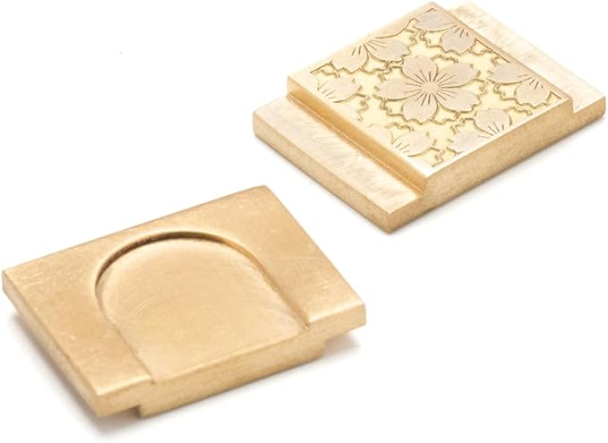 Floral Pattern Camera hot Shoe Cover Shutter Button for Sony A1 A7C A7CR A7CII A7M2 A7M3 A7R4 A7R5 A7S3 A6700 A6600 A6500 (Copper Alloy-Set)