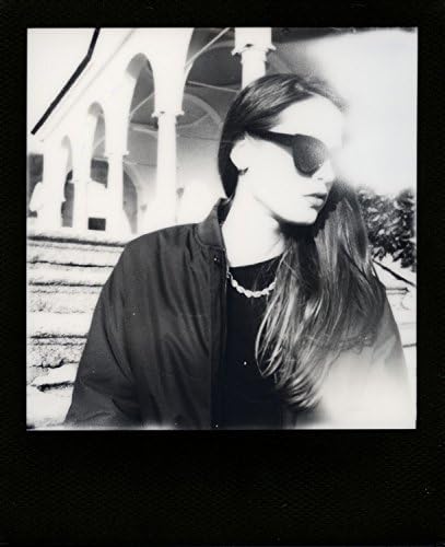 Impossible Polaroid 600 Square Black One Step Camera, Black (PRD541)
