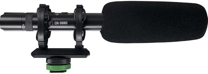 Mackie Professional Mobile Shotgun Microphone with USB Output, and Rechargeable Battery (EM-98MS)