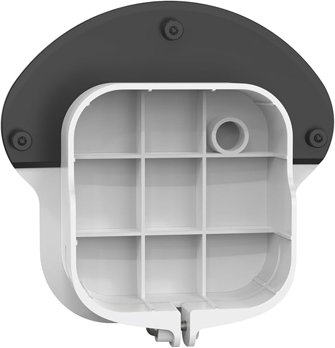 Holicfun Protective Sun Rain Shade Cover for R-ing Floodlight Cam Wired Plus, White
