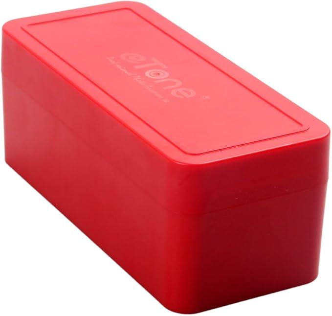 Hard Plastic Film Storage Box Case Container for 120 135 220 35mm Film Mix Color (Red)