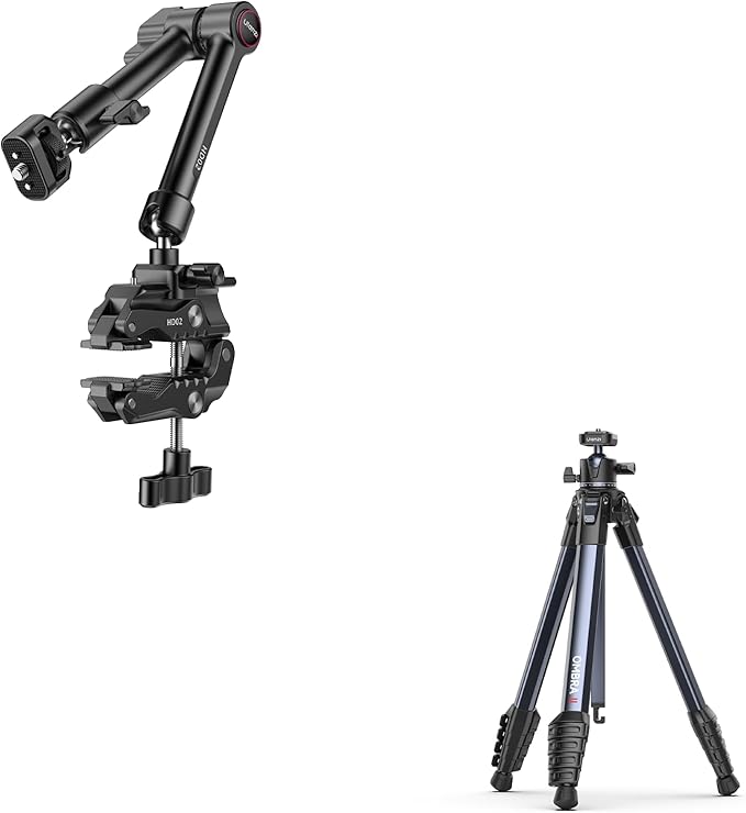 ULANZI HD02 Magic Arm Super Clamp Kit and Ombra ⅡCamera Tripod