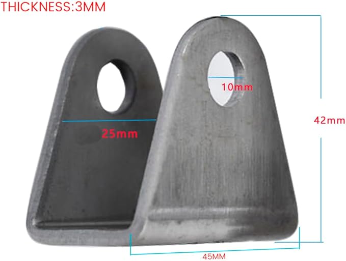 4-pack shock mount，Steel base shock absorption suspension bracket mounting compatible with Motorcycle Dirt Pit Bike ATV Go Kart