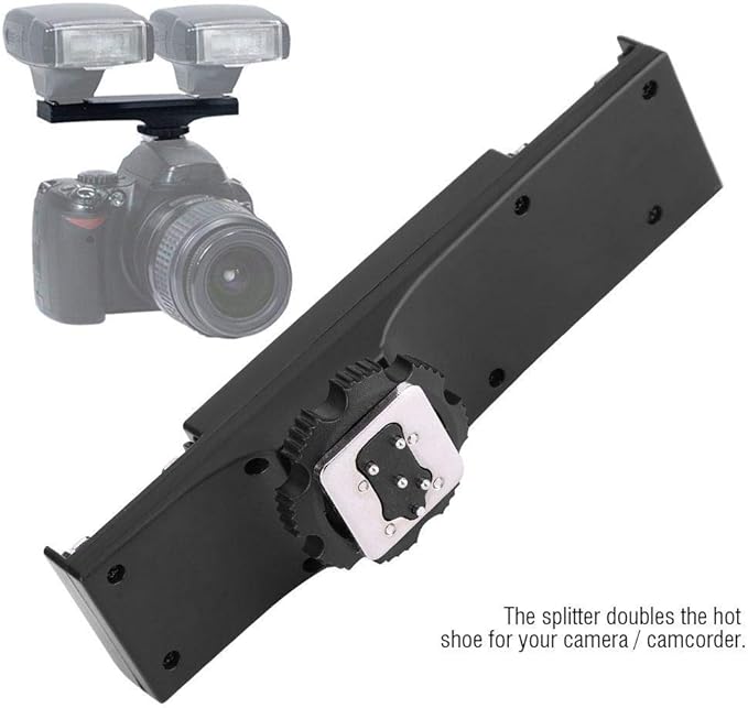 Hot Shoe Flash Light Bracket Compatible for 's, for 's I TTL and SLR Camera Camcorder.( for )