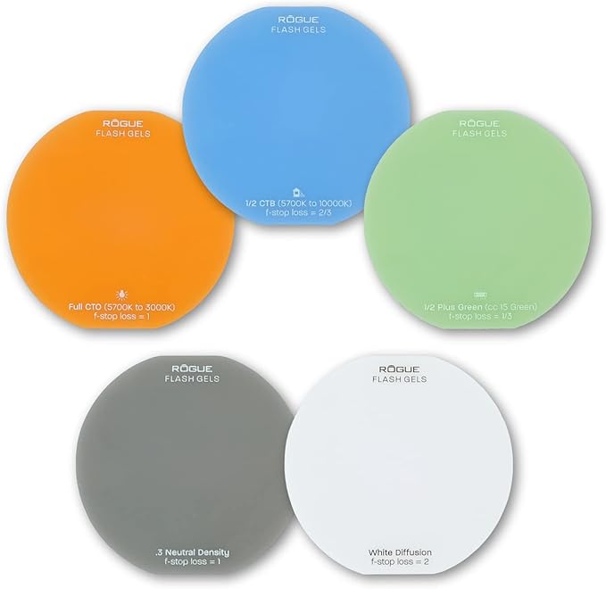 Rogue Round Flash 20 Gel Kit (Color Correction Collection) …