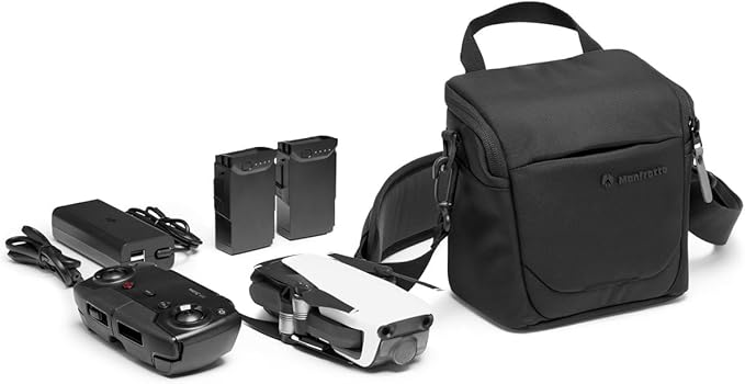 Manfrotto Advanced Shoulder Bag S III, Camera Bag for Mirrorless with Lens, Camera Case with Tripod Mount and Rain Cover, Photography Accessories