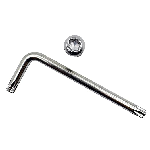 M6*1.0 Stainless Steel Anti-Theft Screws Compatible with Ford 2015-2018 F150, F250, F350, Truck Bed Accessories,FL3Z-9928408-AB,18pcs/Set with Tool(Non-self-Tapping Screws).