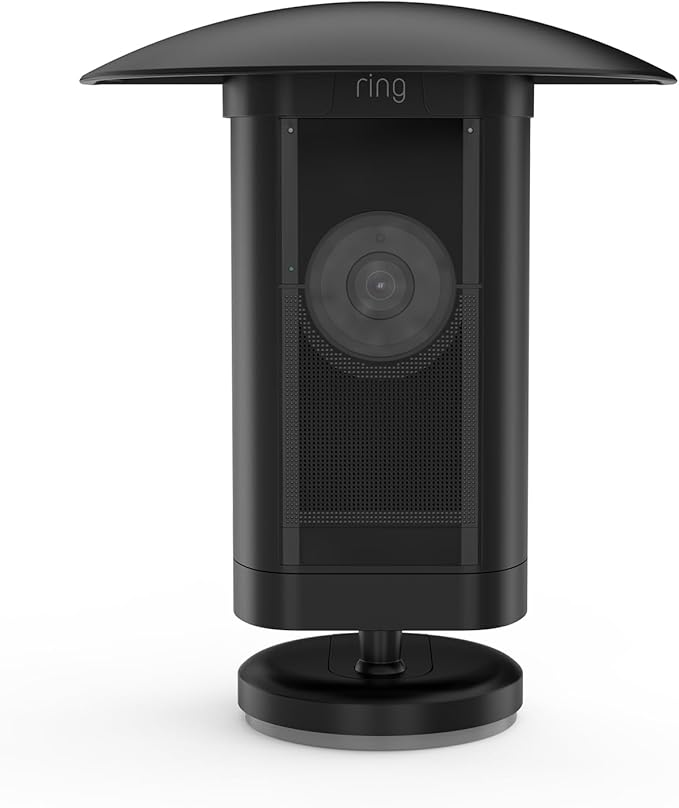 HOLACA Sun Rain Shade Camera Cover for Stick Up Cam Pro,Camera Shield for Resistant UV Black