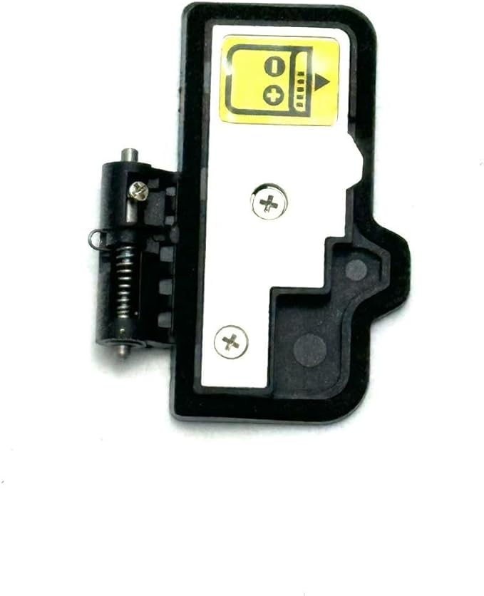 Battery Door Cover Lid Cap Replacement Repair Part for Olympus OM-D E-M5 Mark II Camera (Black)