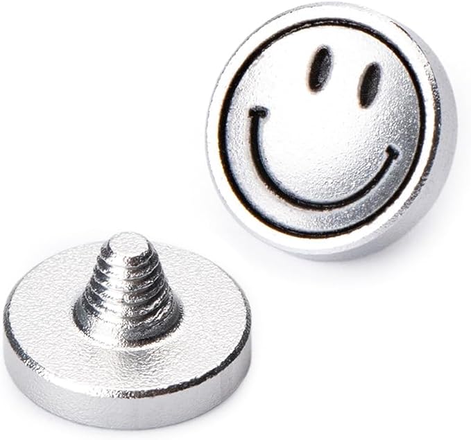 Camera Shutter Button Compatible with FUJIFILM X-T5 X-T4 X-T20 X-T30 X-T200 X-PRO2 ，,Soft Release Button for laica M9 (Smile)