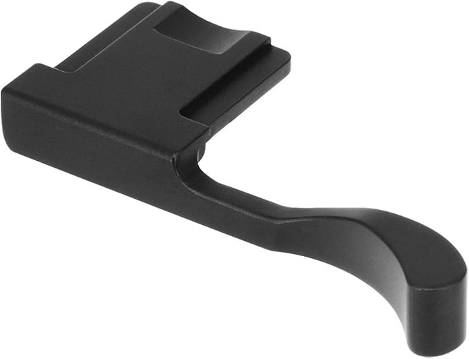 Haoge THB-XB Metal Hot Shoe Thumb Up Rest Hand Grip for Fujifilm Fuji FinePix X100F X-100F X-Pro2 XPro2 X-Pro3 XPro3 Camera Black