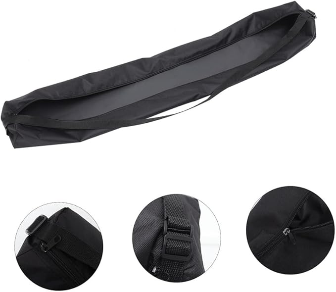 Padded Tripod Bag Carrying Case with Shoulder Strap 35.43 Inch Oxford Cloth Tripod Carrier for Photography Equipment and Light Stands