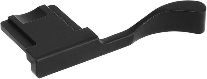 Haoge THB-XB Metal Hot Shoe Thumb Up Rest Hand Grip for Fujifilm Fuji FinePix X100F X-100F X-Pro2 XPro2 X-Pro3 XPro3 Camera Black