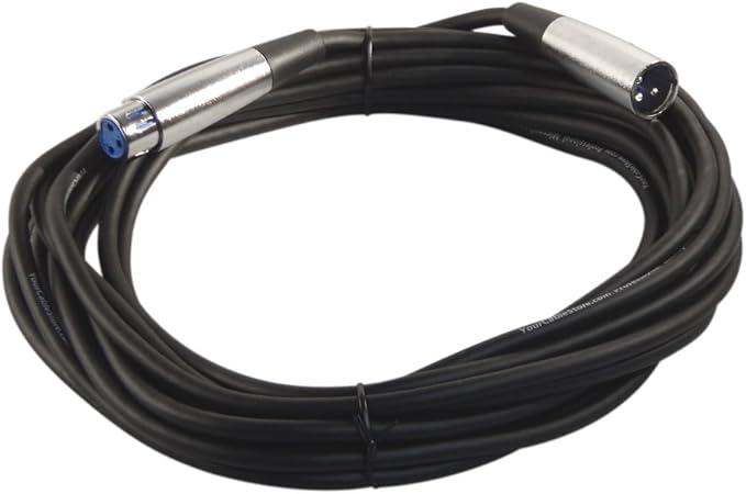 Your Cable Store 25 Foot XLR 3 Pin Microphone Cable