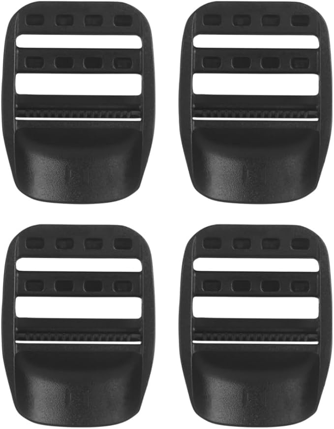 1 Inch Ladder Lock Buckles, Set of 8, Tactical Belts and Webbing Straps Replacement