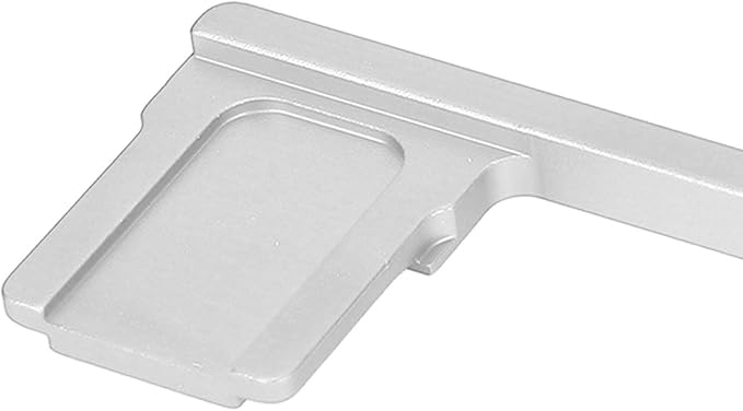 Bewinner Thumb Up Grip for A7CR & A7CRII, Aluminum Alloy Hot Shoe Cover & Camera Hand Grip Rest - Ergonomic Design for OneHanded, Enhanced Comfort & Secure Hold (Silver)