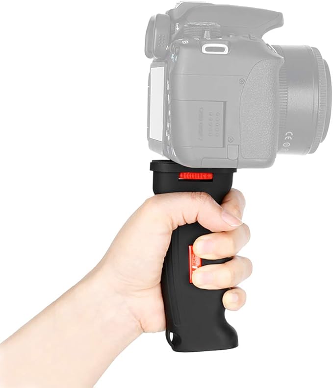 Handheld Grip 1/4" Screw for Camera Stabilizer,Smartphone Handy Grip Tripod System Compatible with DJI OSMO 360/OSMO Pocket 3/Insta 360 x 5/Xtra/Sony/Nikon/Fuji Digital Camera Video Shooting Vlog-R003