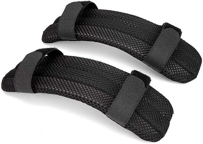 Tactical Vest Shoulder Strap Pad Backpack Laptop Guitar Shoulder Strap Mesh Padded Cushion 1 Pair