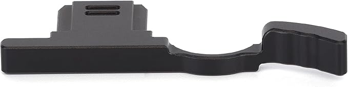 RX1R III Metal Thumb UP Grip for Sony RX1RIII RX1R3 RX1RM3 Digital Camera, Hot Shoe Full-Coverage Thumb Rest Support Holder, Not Affect The Use of Camera Buttons, Dial (Black)