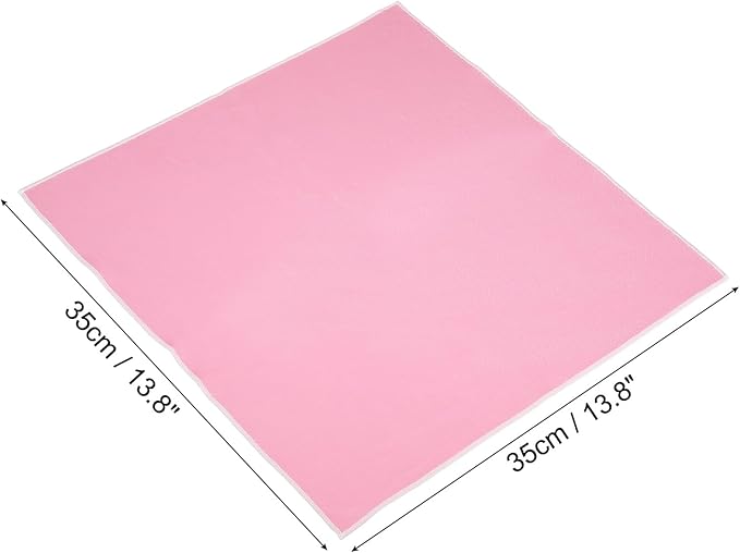 PATIKIL Camera Protective Wrap, 13.8" x 13.8" Lens Protector Wrapper Magic Self-Adhesive Camera Wrap for Camera Lens DSLR Phone Laptop, Pink
