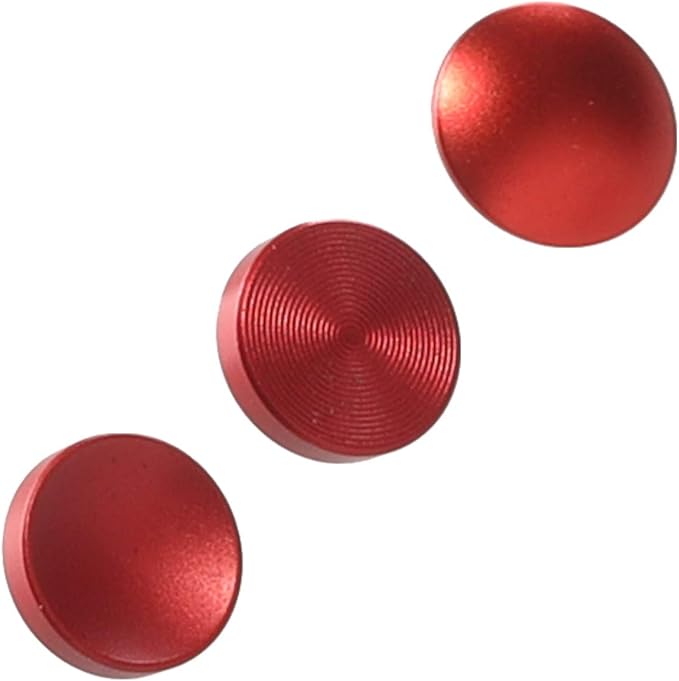 Soft Metal Shutter Release Button Compatible with Fuji X Series Shutter Button Screw Hole Camera (3 Pack)