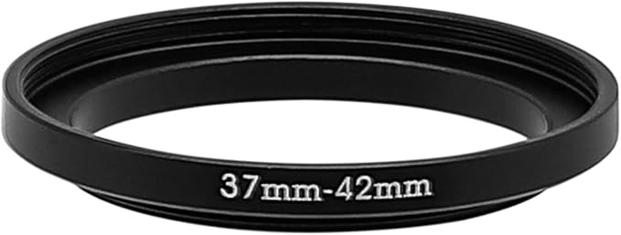 37-28/30/30.5/34/40.5/42/43/46/49/52/55/58/62mm Step Up & Step Down Rings Adapter for Lens and Filter 37-42 Filter Adapter Ring 37mm Lens to 42mm Filters