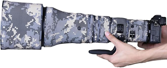 CHASING BIRDS Lens Camouflage Waterproof Coat for Nikon Z 800mm f/6.3 VR S Rainproof Lens Protective Cover Version IV (Digital Camouflage)