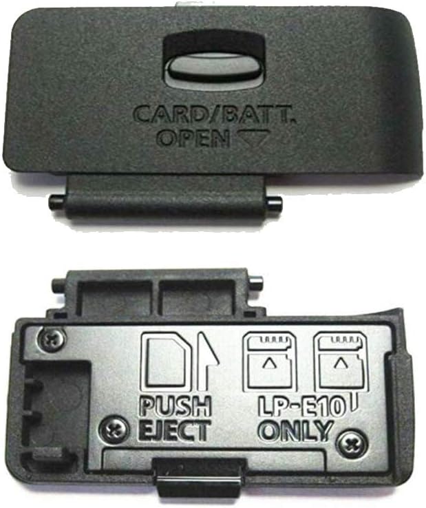 Battery Door Cover Repair Part Replacement Battery Lid Cap for Canon 1100D 1200D Rebel T3 T5 Kiss X70 X50 DSLR Digital Camera Repair