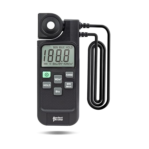 PerfectPrime Light Meter (Solar Light)