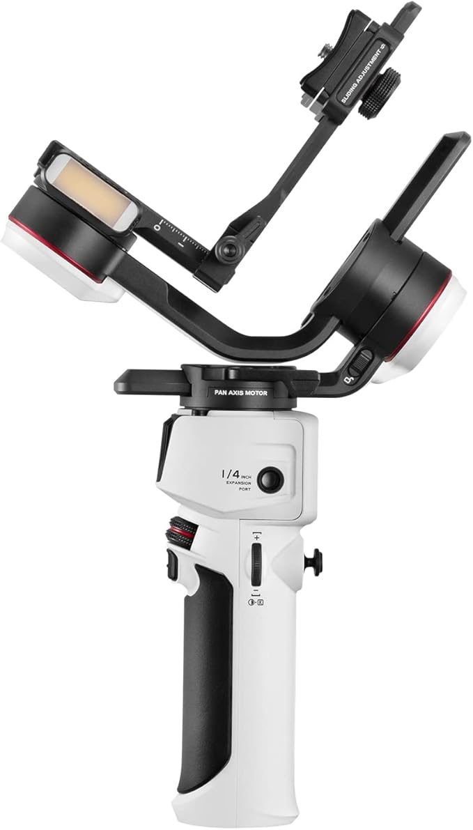 Zhiyun Crane M3S Handheld Gimbal 3-Axis Stabilizer All in One Design for Mirrorless Cameras Like Sony,Canon,Smartphone Like iPhone,Sumsung,Action Cameras Like Gopro (Crane M3 Upgrade Version in 2023)