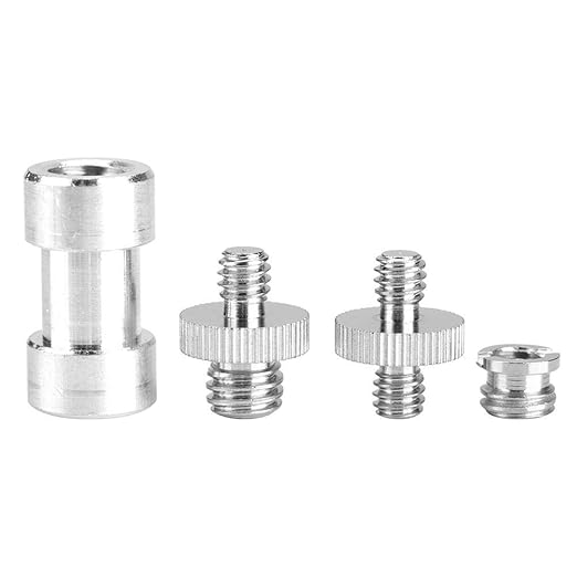 20pcs Camera Screw Converter, 1/4Inch to 3/8Inch Male Female Threaded Screws Adapter Converter Accessory,for Digital Camera Tripod/Monopod/Ballhead/Flash Light Stand