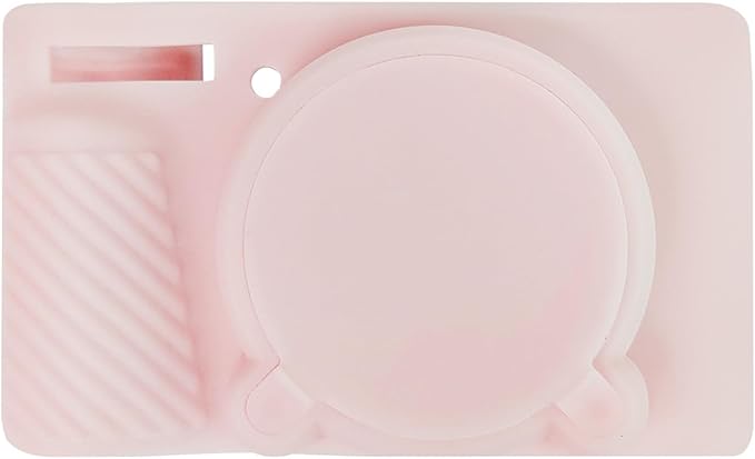 Easy Hood SX740/SX730 Camera Case, Camera Cover Silicone Sleeve Protective Case, Anti-scratch Soft Camera Body Skin for PowerShot SX740/SX730 HS Digital Camera,Light Pink