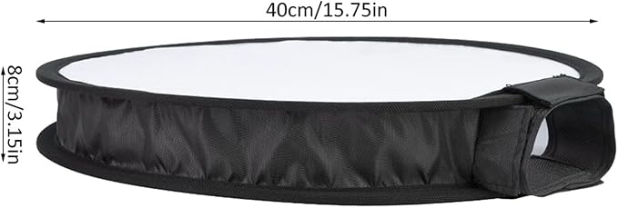 Softbox Diffuser, Portable Foldable Round Soft Box Camera Flash Light Diffuser for Photo Studio Photography