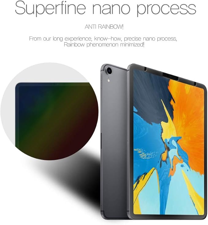 Healing Shield Front Screen Protector and Back Surface Protector for Dell Latitude 7320 Detachable 13", Light Oleophobic Coating Screen Protector Clear LCD Guard Film 7320 FB
