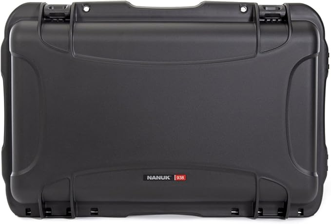 Nanuk Wheeled Series 938 Lightweight NK-7 Resin Waterproof Hard Case, Black