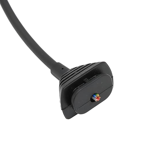 ciciglow Replacement Hand Microphone Cable for DR-03 DR-06 DR-135 DR-235 DR-435 DR-635, Stretchable Speaker Mic Cable Cord Plug and Play