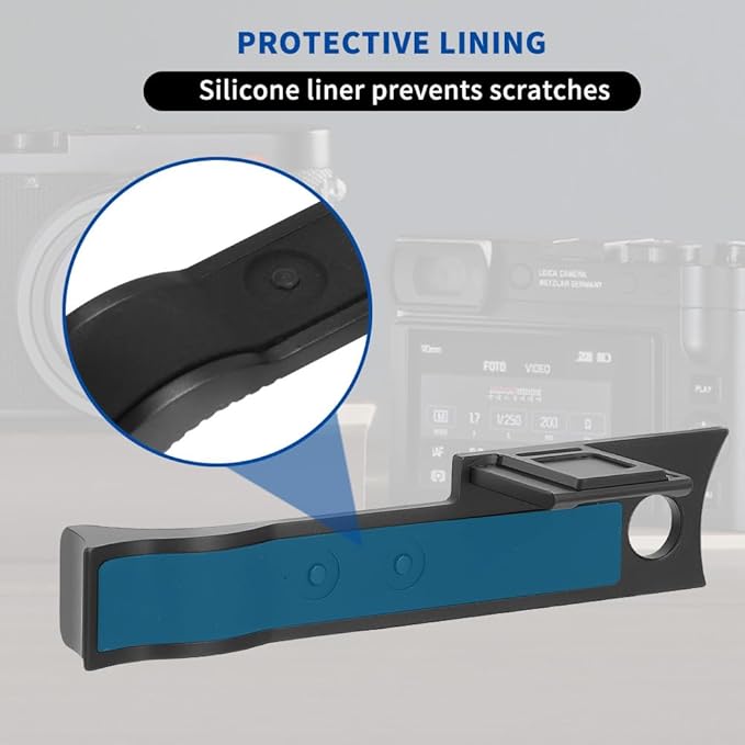 for Leica Q3 Thumb Grip Camera Thumb Support Grip Aluminum Handgrip with Protective Film