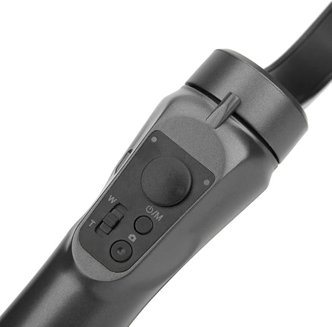 Asixxsix Face Recognition 3‑Axis Stabilizer, 3‑Axis Phone Stabilizer, Panoramic Mode Smart Tracks for Streaming Media