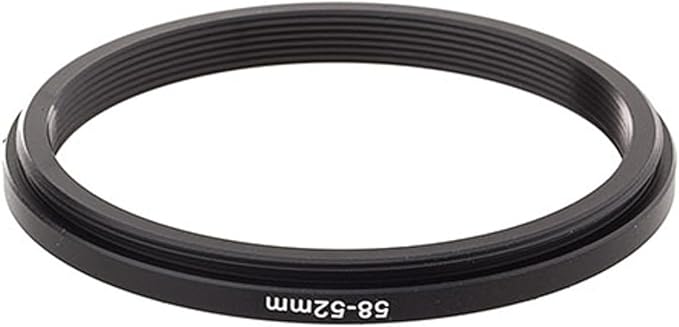 ProOptic Step-Down Adapter Ring 58mm Lens to 52mm Filter Size