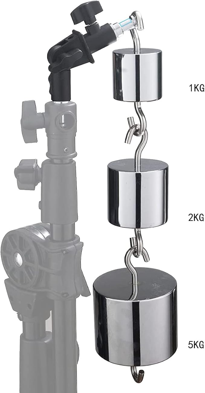 Alluneitter U-Shape Camera Flash 180°Swivel Mount Bracket with Standard 1/4 to 3/8 inch Flat Head Metal Screw Spigot Stud Compatible for Umbrella Softbox Reflector Holder Stand for Video Studio Light