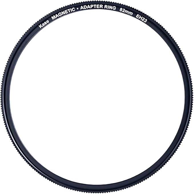 Kase 77mm Magnetic Adapter Ring, Aviation Aluminum 0.5s Snap-On Frame for CPL/ND/UV Filters, No Light Leak & Vignette, Ultra-Thin Stackable for DSLR Mirrorless Wide-Angle Vlog
